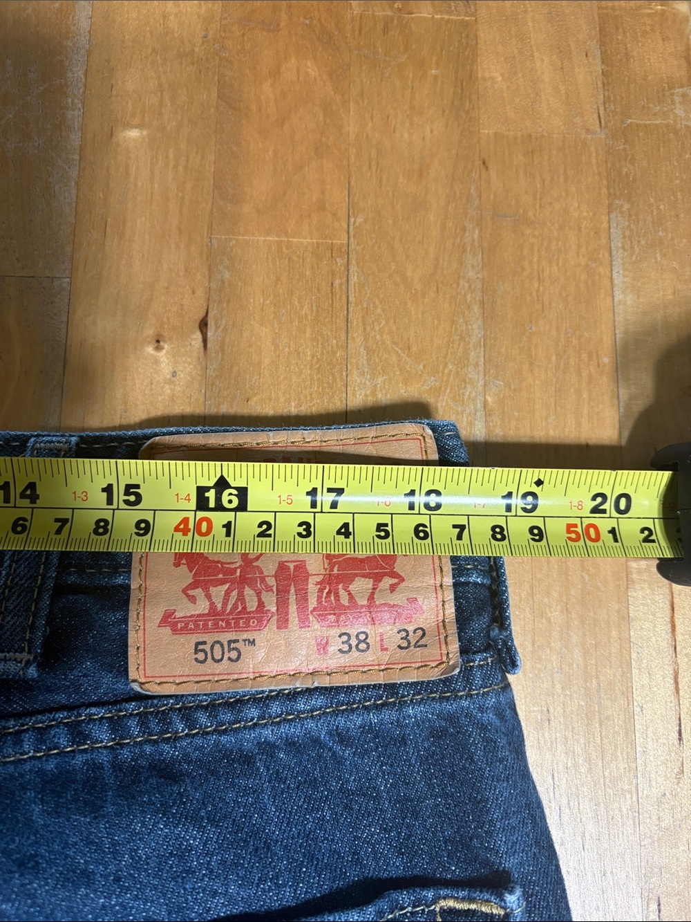 Levi's Men's 505 Straight Jeans - Picture 9 of 10